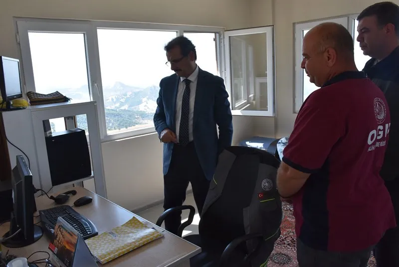 Salihli’de orman nöbeti: Kaymakamdan kritik "ateş" uyarısı