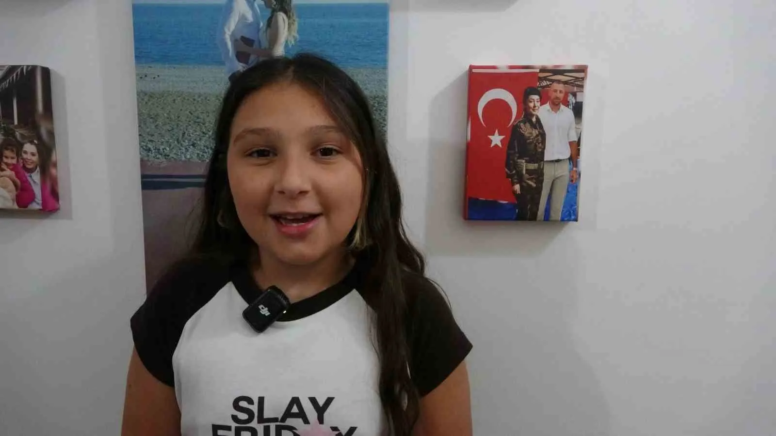 Şehit halasının izinde: 10 yaşındaki Gülşah’ın tek hayali üniformayı giymek