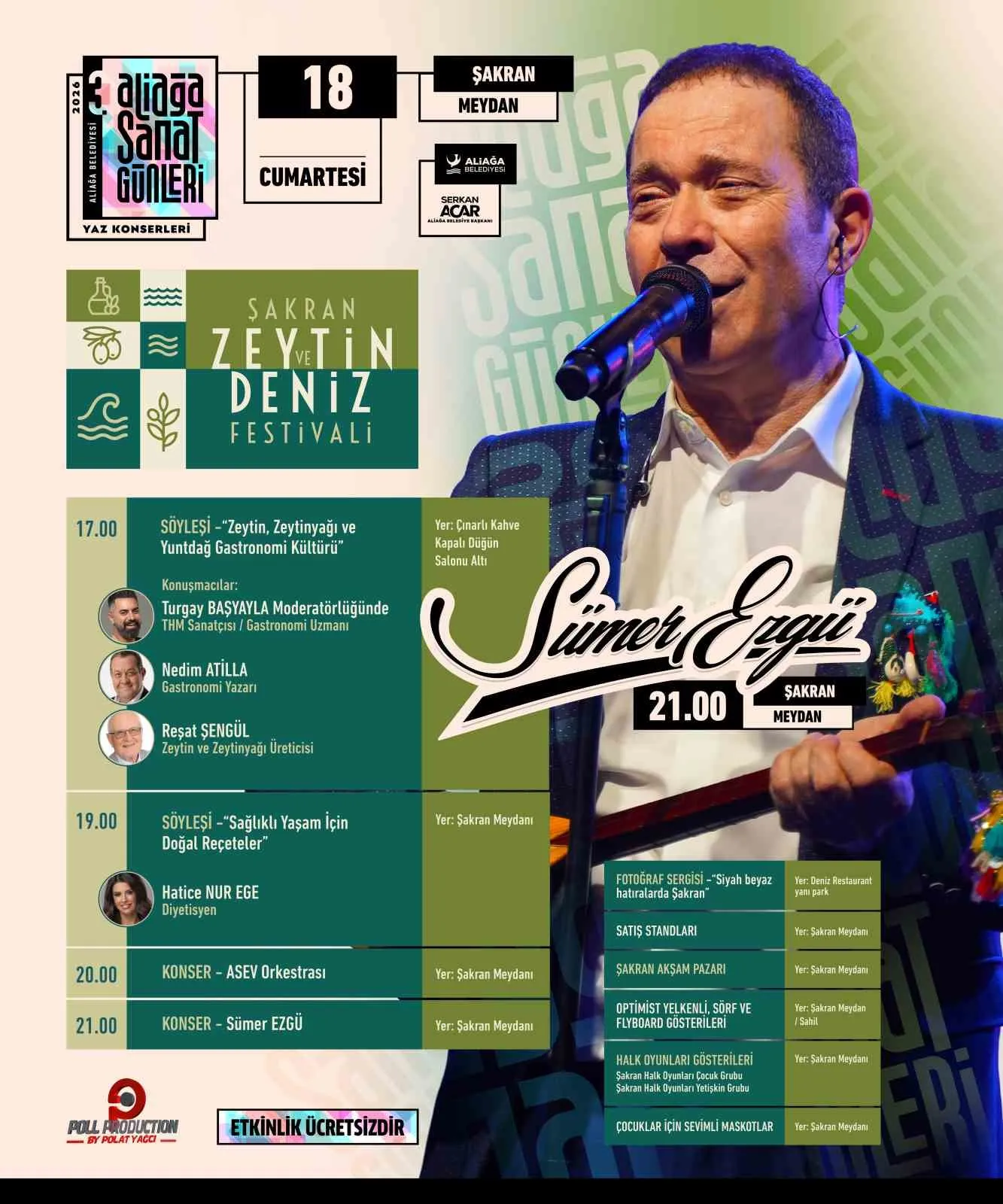 Şakran’da yaz akşamlarına festival dokunuşu: Zeytinin bereketi sanatla buluşuyor