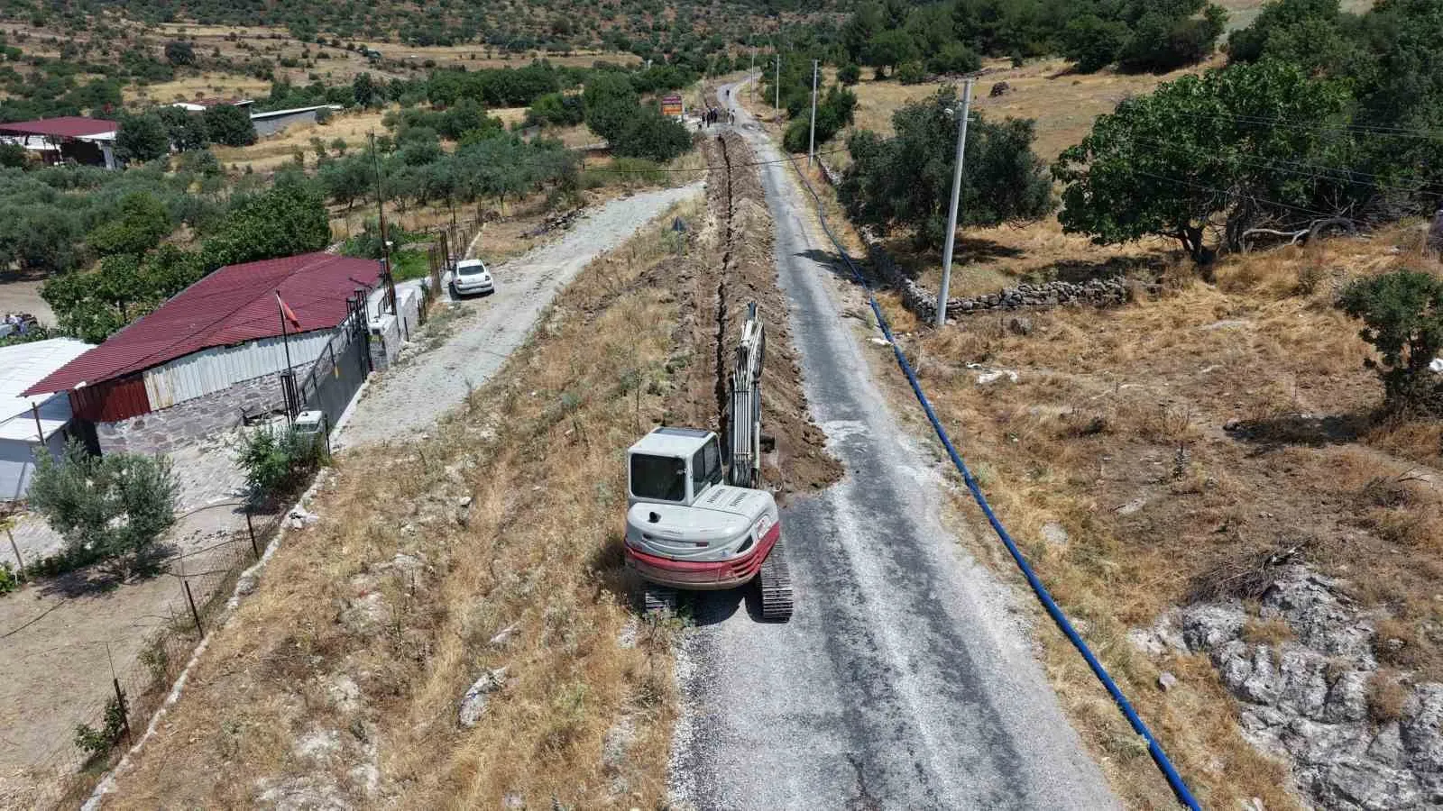 Karakılıçlı’da su çilesine modern çözüm: 1,9 kilometrelik hat yenileniyor