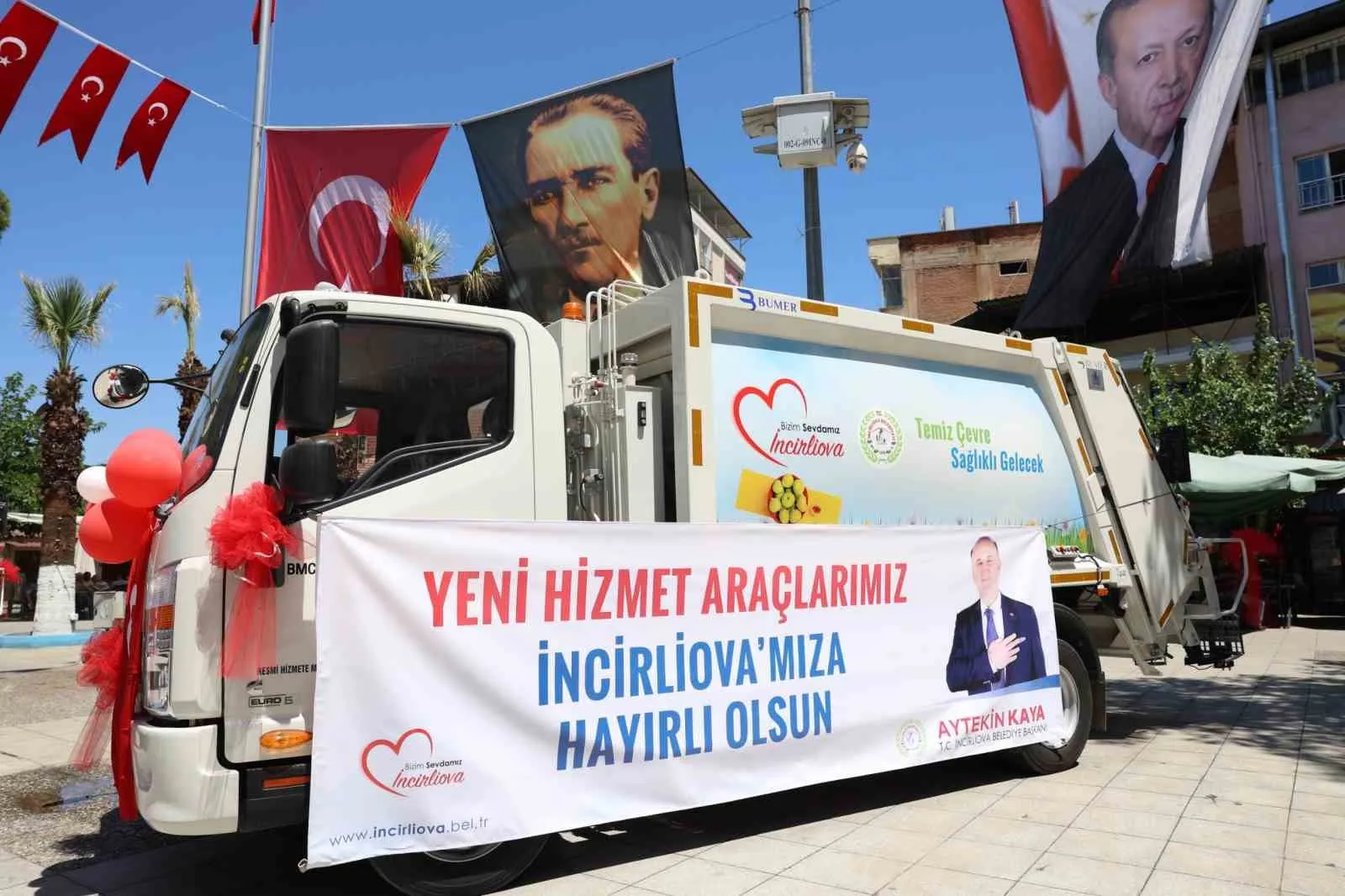 İncirliova’da hizmet seferberliği: Belediye filosuna dev yatırım