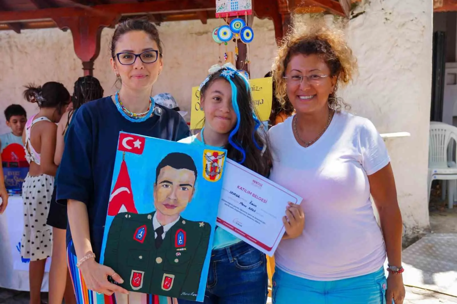 Minik Ellerin Büyük Emeği Menteşe’de Sergilendi