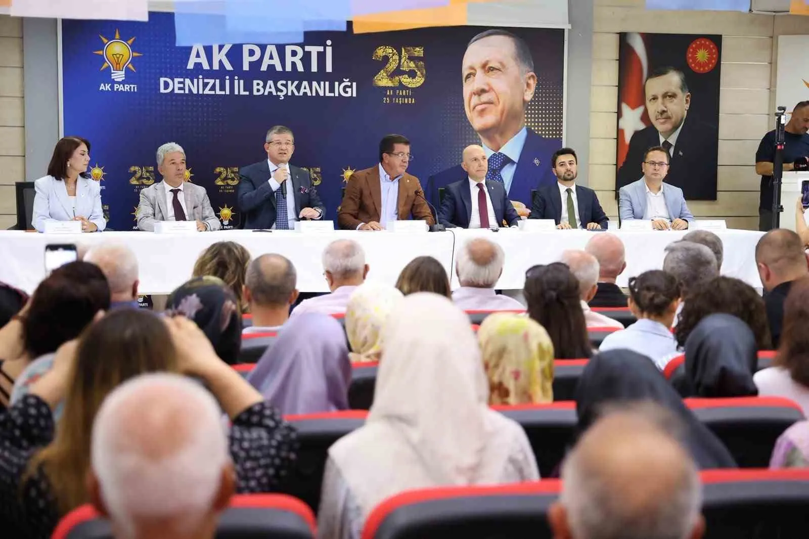 Denizli'de AK Parti'nin 25 yıllık yolculuğu: Gönül bağından Türkiye Yüzyılı'na