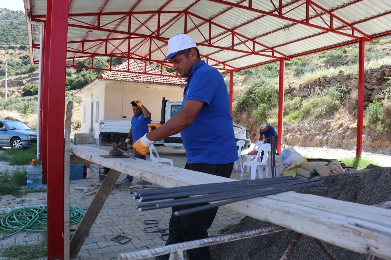 Bozdoğan’da belediye bütçesine can katan proje: Dört mahallede sosyal tesis seferberliği