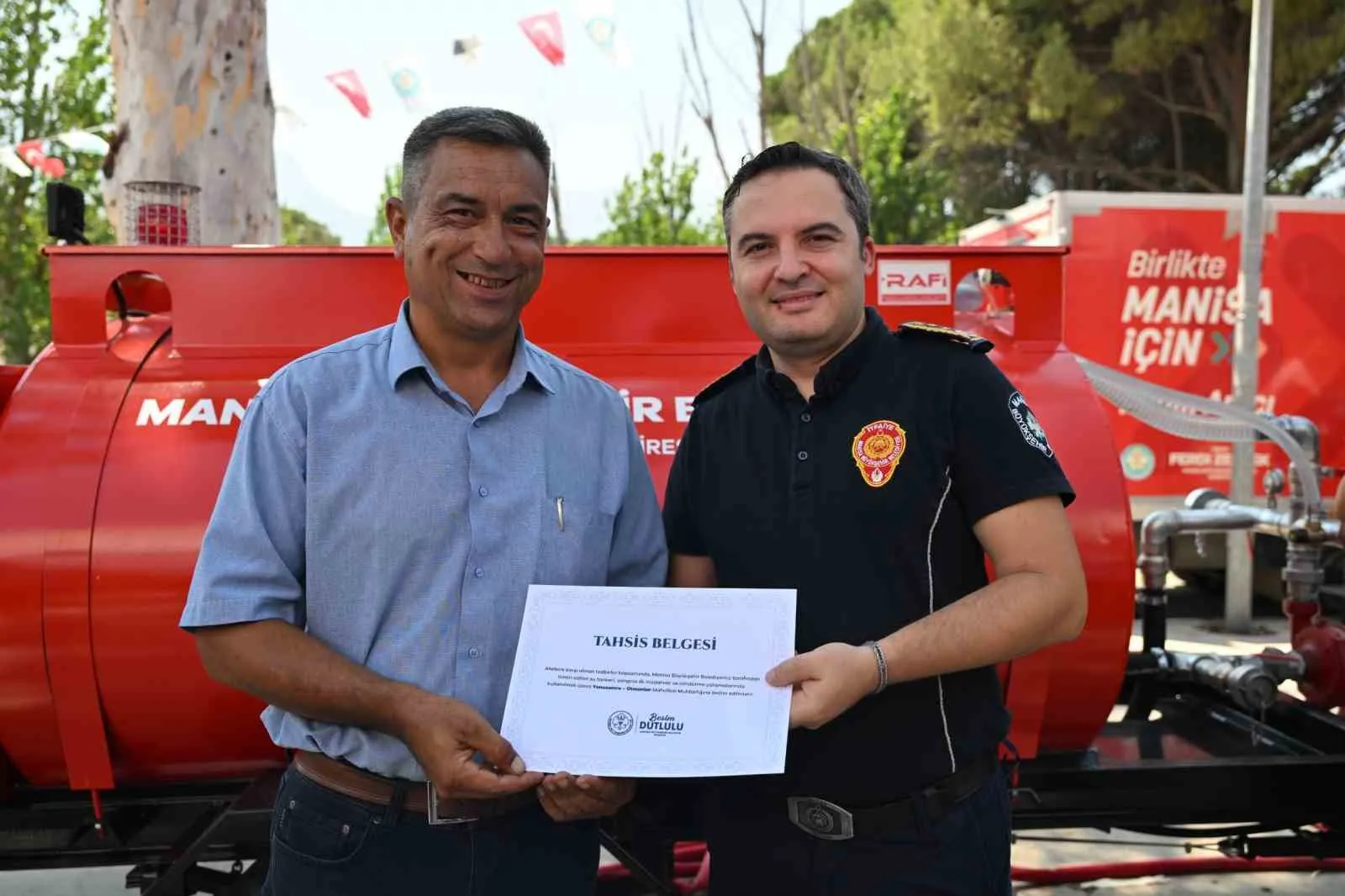 Manisa’nın kırsalında yangınlara karşı "can suyu" dönemi: 100 tanker sahada