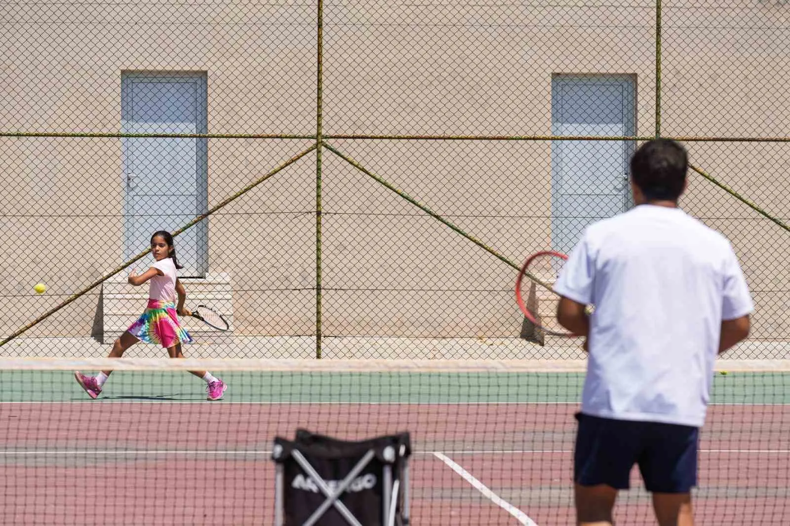 İtfaiye erinin en büyük zaferi: Yangın söndürmekten tenis kortlarına uzanan başarı hikayesi