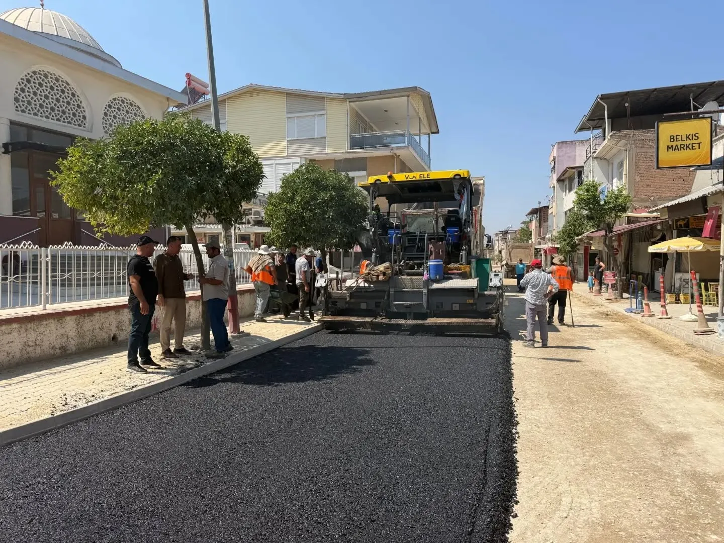 Yenipazar’da yol konforu için düğmeye basıldı: İkinci etap start aldı