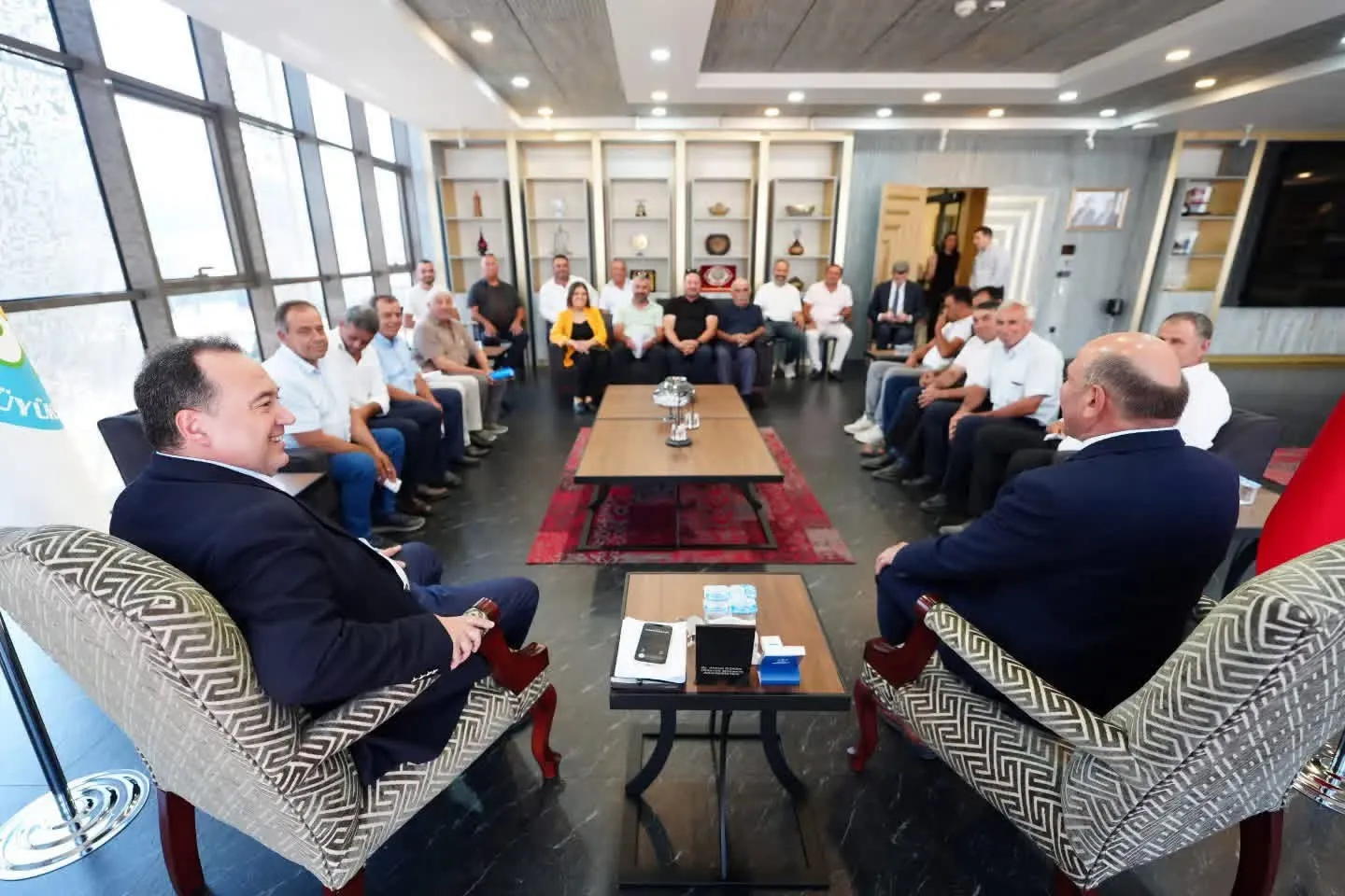 Sarıgöl'ün yerel dinamikleri Manisa'da masada: Hizmet trafiği hızlanıyor