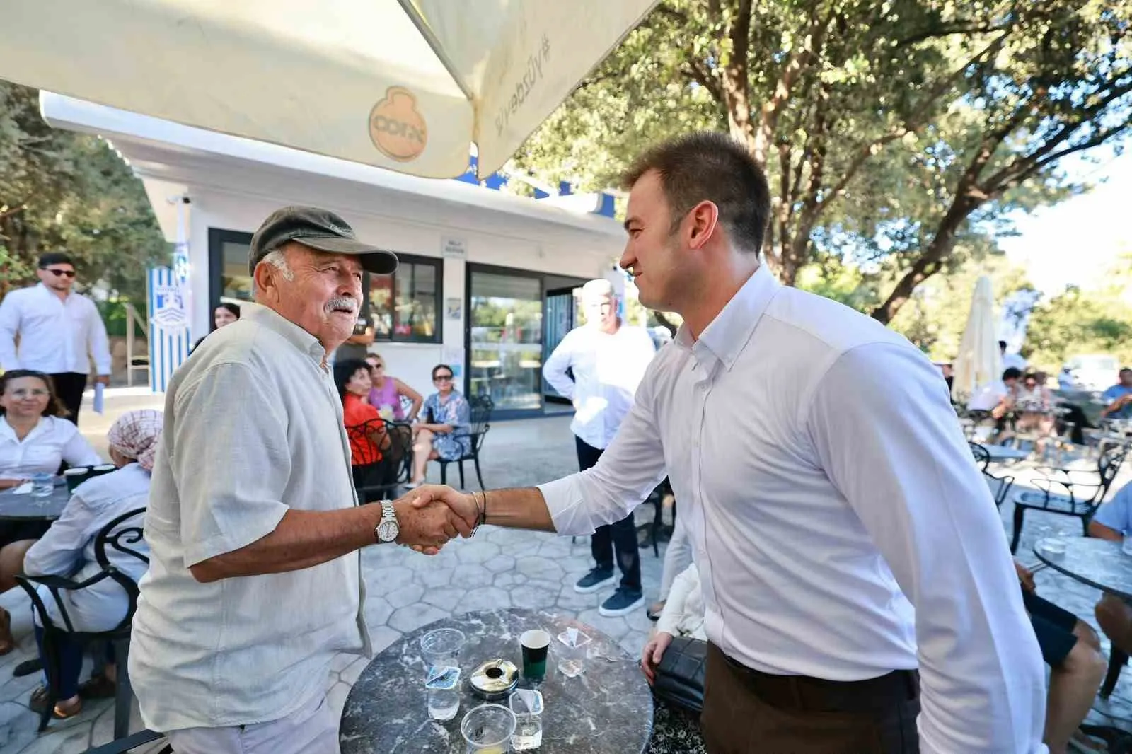 Bodrum’da emekliler için yeni dönem: Pınaraltı Kafe kapılarını açtı
