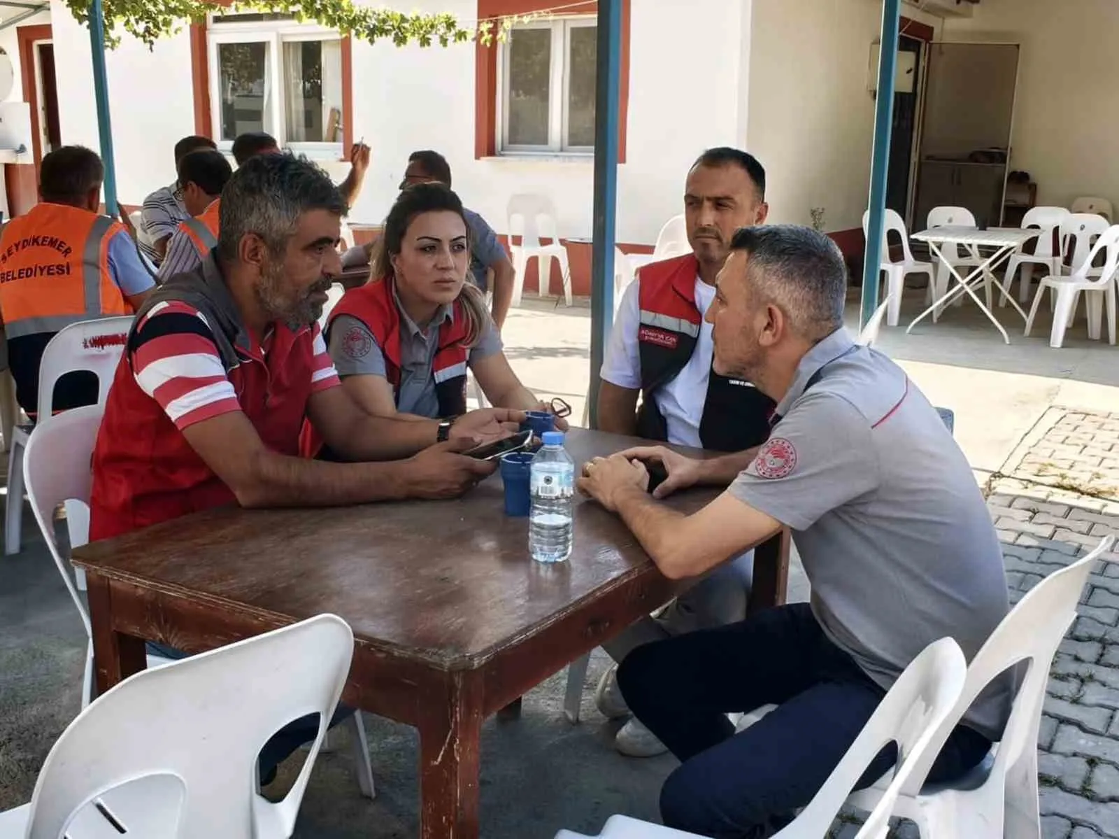 Korubükü’nde yangın sonrası tarım ekipleri sahada: Üreticinin imdadına devlet yetişti