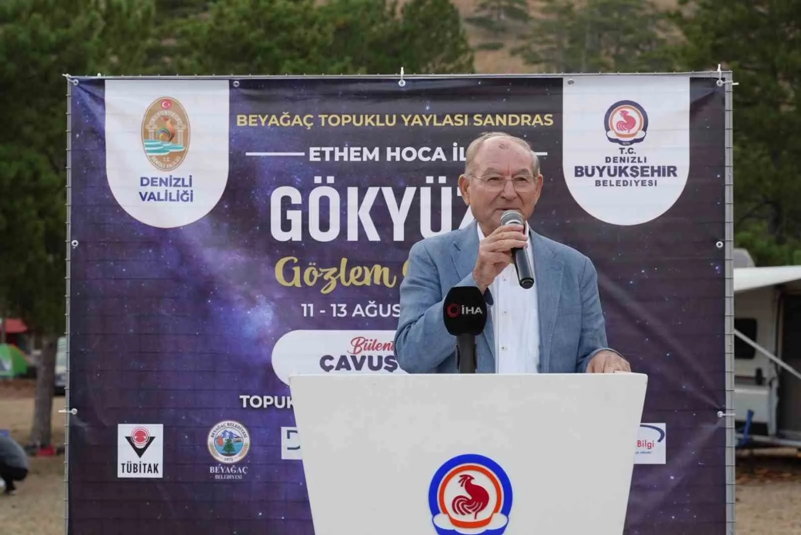 Yıldızların altında bilim şöleni: Beyağaç’ta gökyüzü tutkunları buluştu