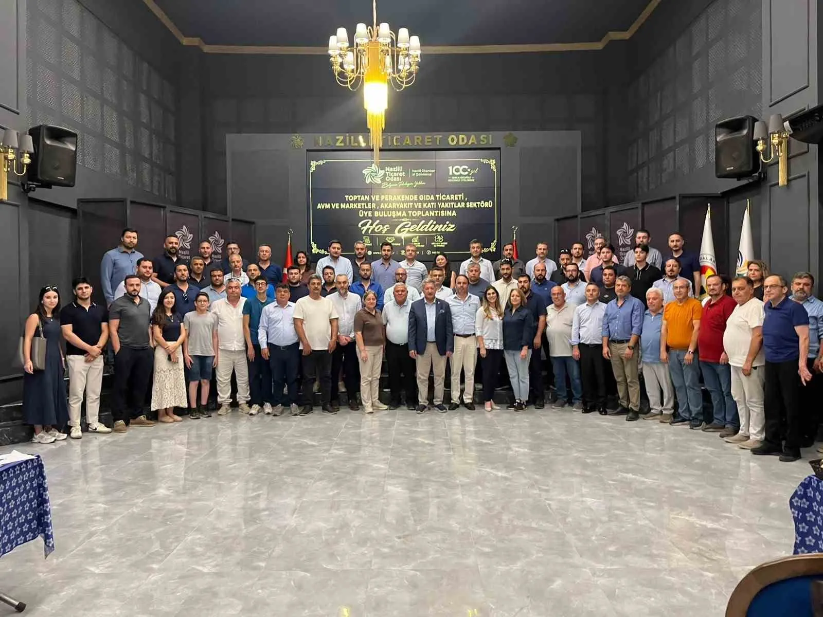 Nazilli iş dünyasında çözüm zirvesi: NTO yönetimi üyeleriyle buluştu