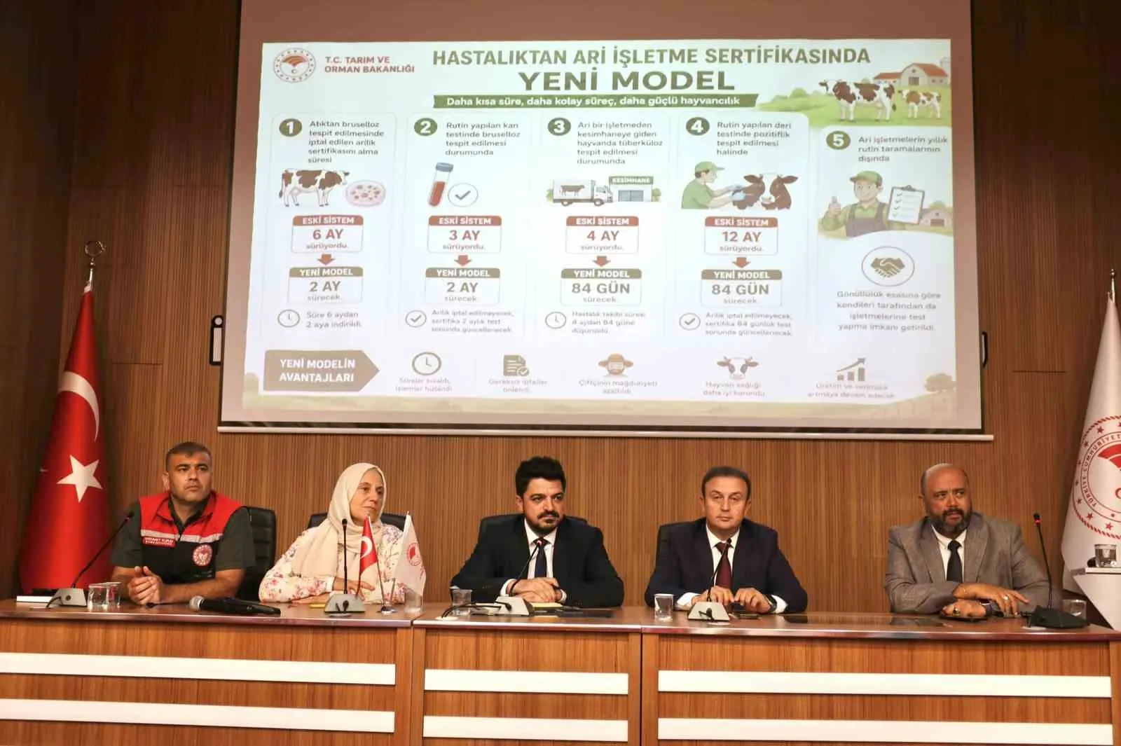 Muğla’da hayvancılıkta devrim: Hastalıktan ari işletmeler için yol haritası çizildi