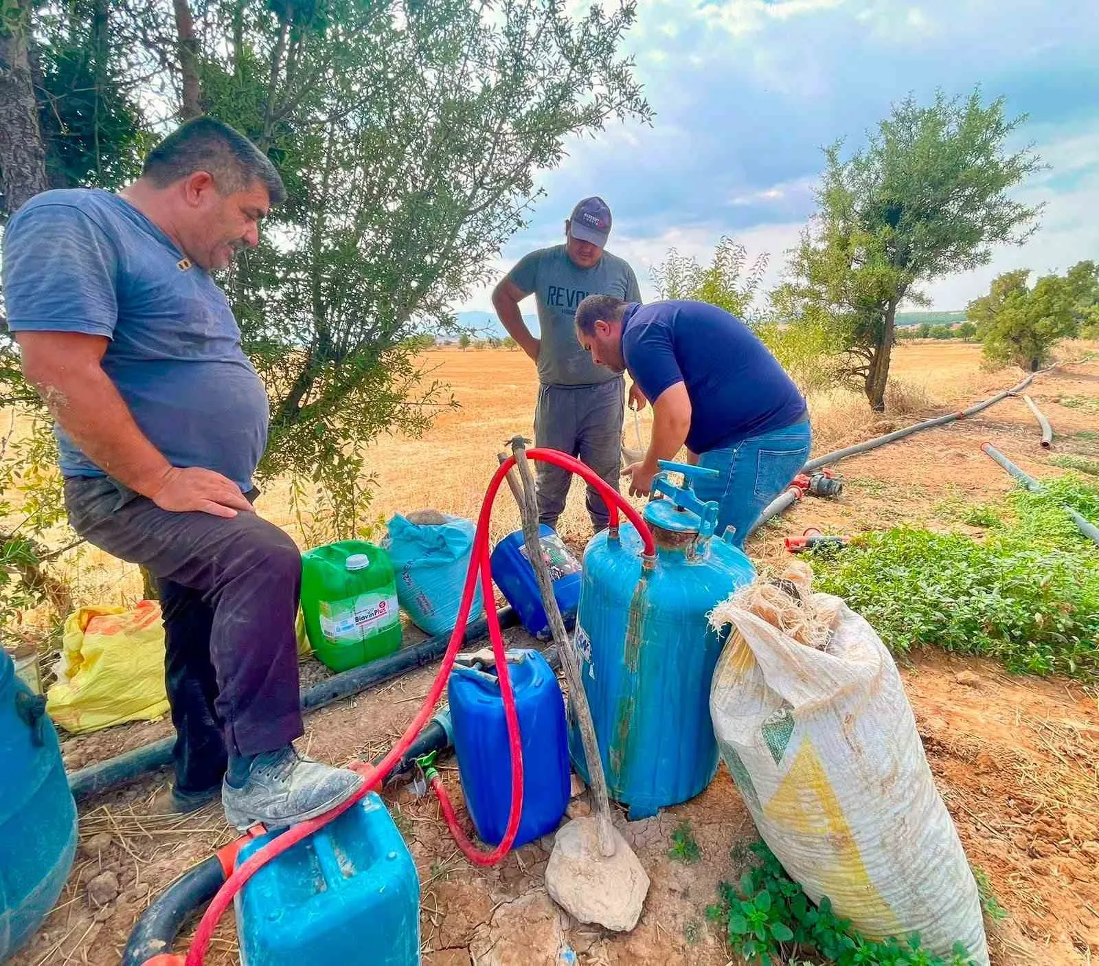 Dazkırı toprağında yeni arayış: Çiftçinin tarlasına uzman eli değdi