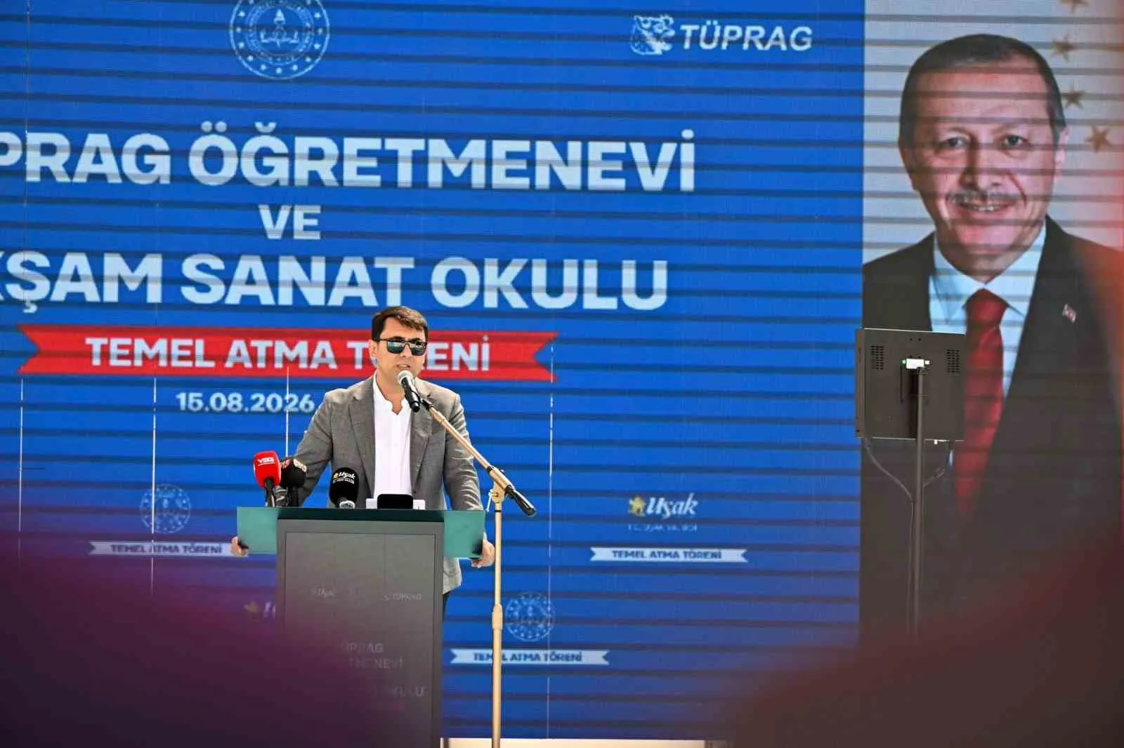 Uşak’ta sosyal yaşamın yeni merkezi yükseliyor: Öğretmenevi projesinde temel atıldı