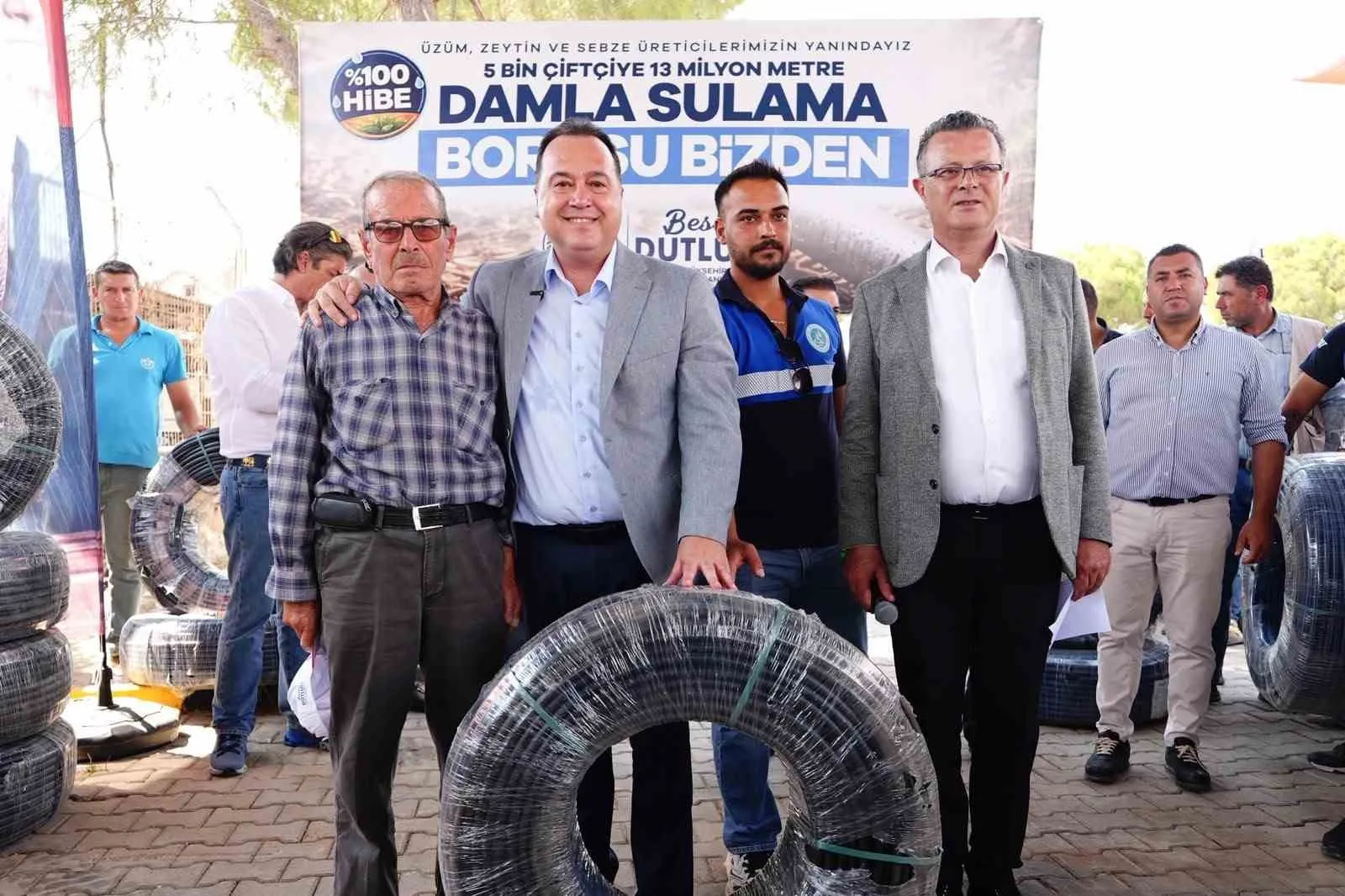 Manisa’da tarımda su tasarrufu seferberliği: Binlerce çiftçiye milyonluk destek