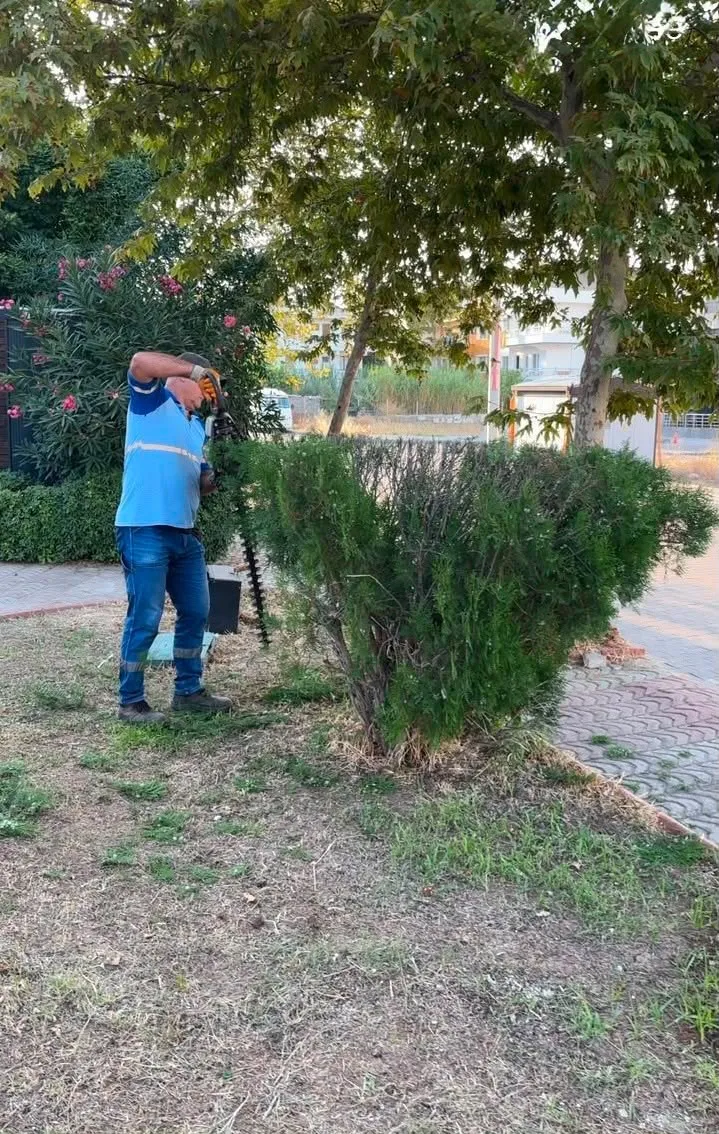 Didim’de yeşil alanlar ve ortak kullanım noktaları için hummalı çalışma