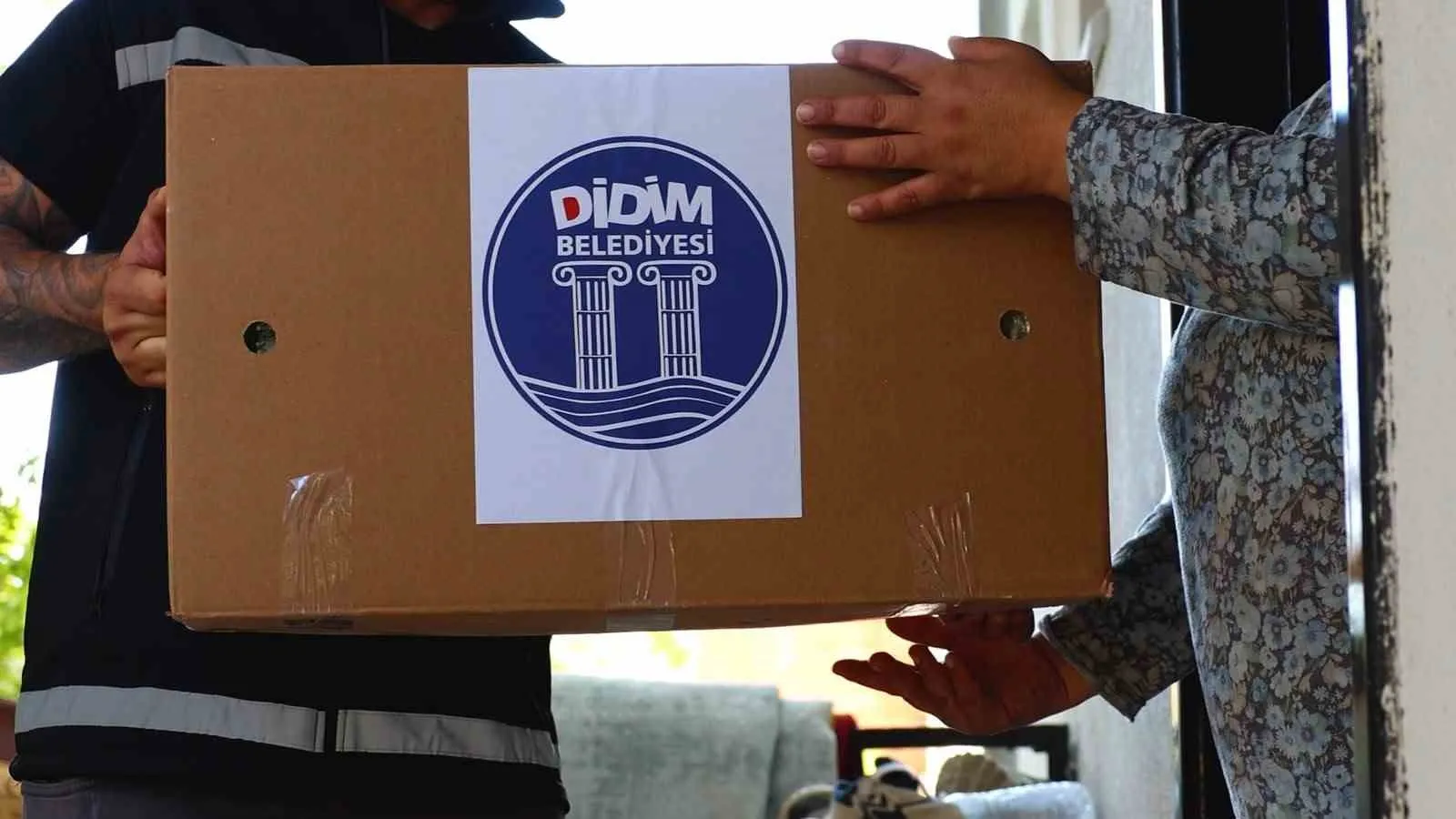 Didim'de huzurun adresi sosyal belediyecilik: Destek eli her eve uzanıyor