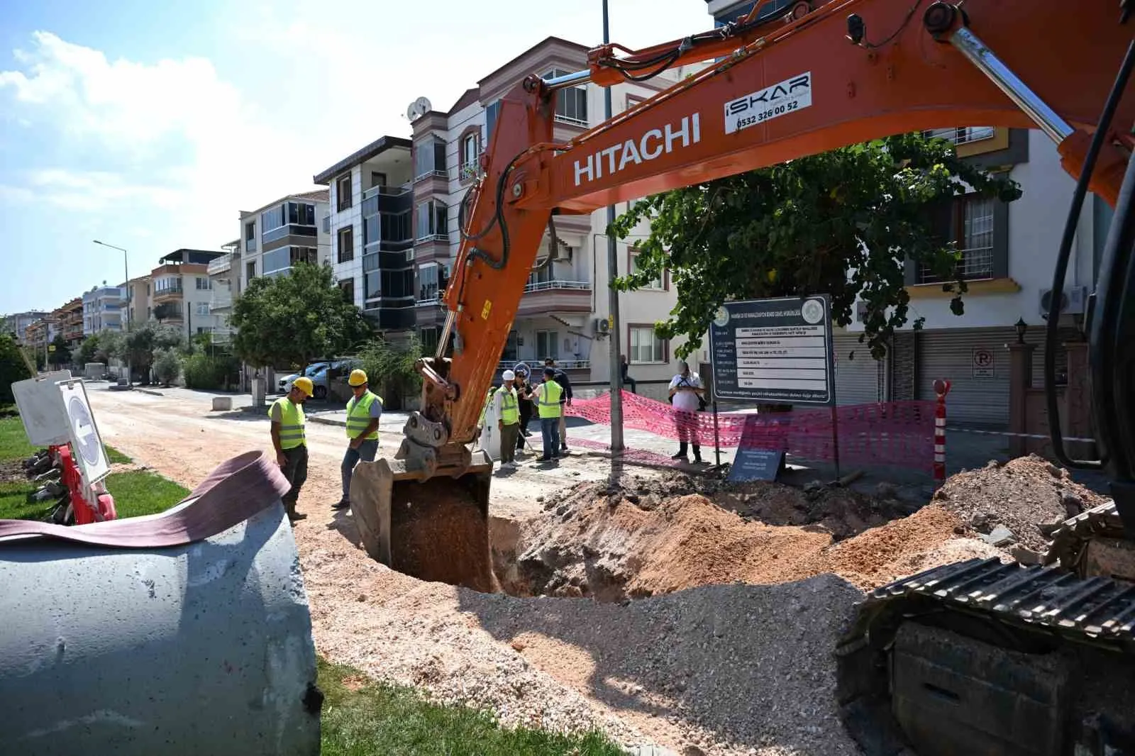 Akhisar’da kronikleşen su baskını sorunu tarihe karışıyor