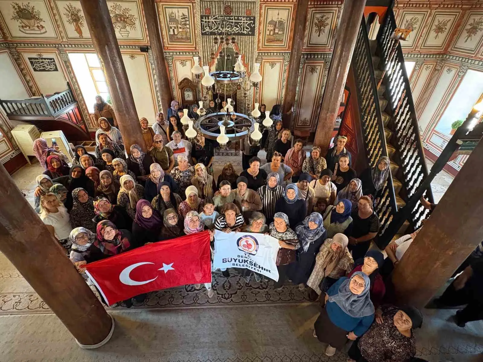 Denizli’de komşuluk rüzgarları esti: Çal ve Bekilli’nin kadınları Acıpayam’ı keşfetti