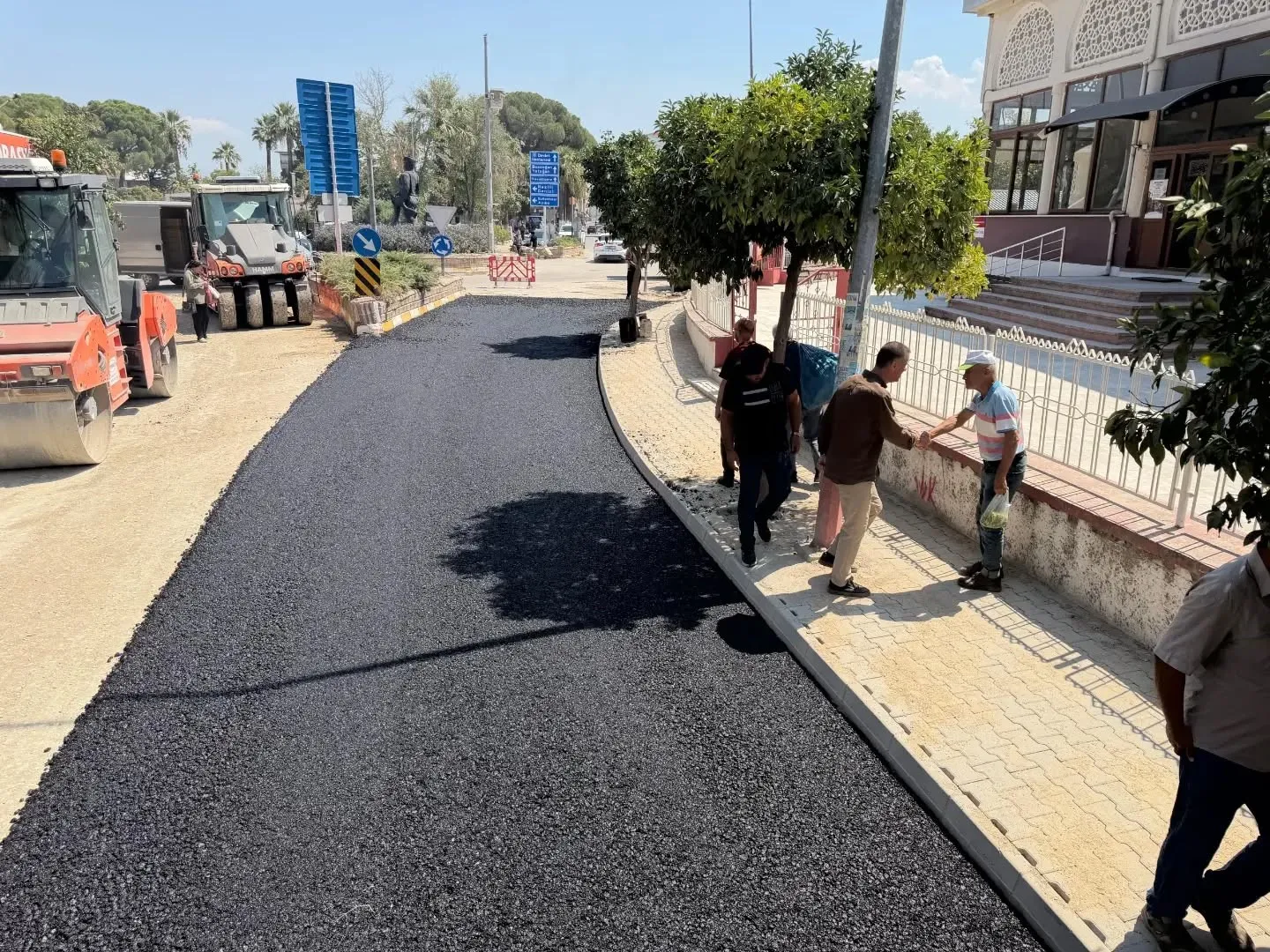 Yenipazar’da yol konforu için düğmeye basıldı: İkinci etap start aldı