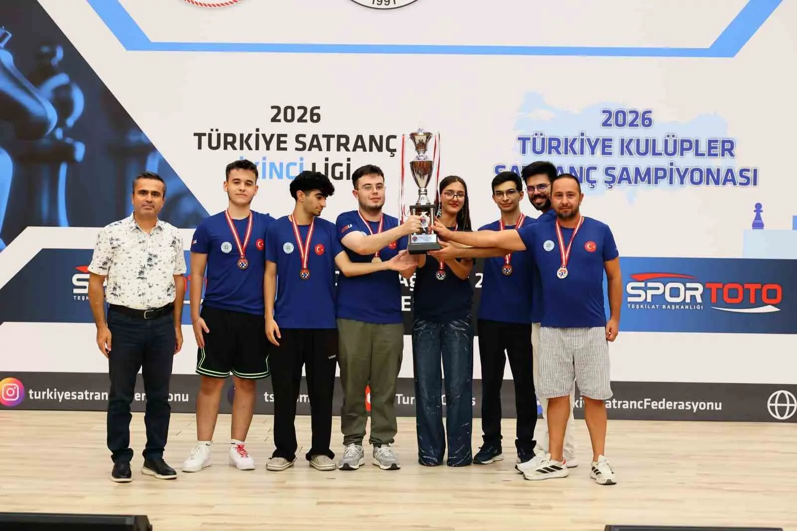 Denizli’de satranç rüzgarı dindi: Bir üst lige yükselen takımlar belli oldu