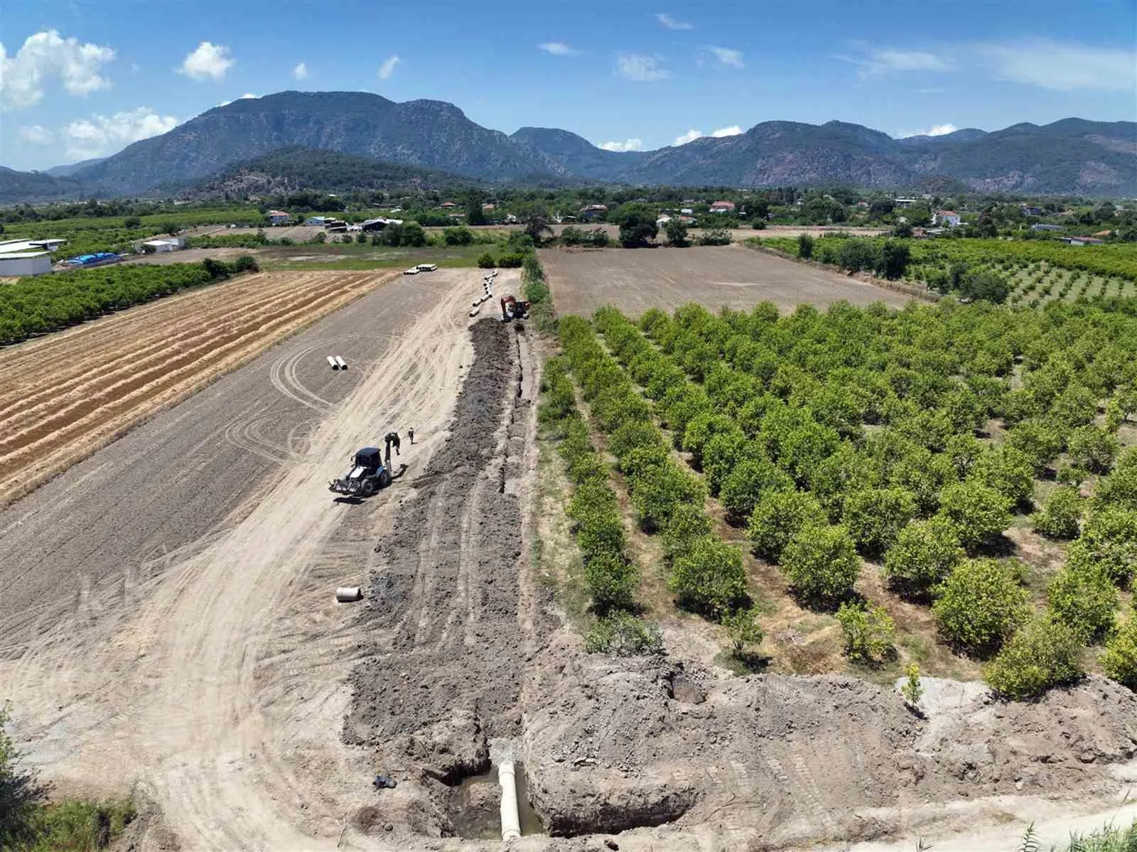 Muğla’nın bereketli topraklarına 2 milyar liralık dev dokunuş: Sulama projesinde sona yaklaşılıyor