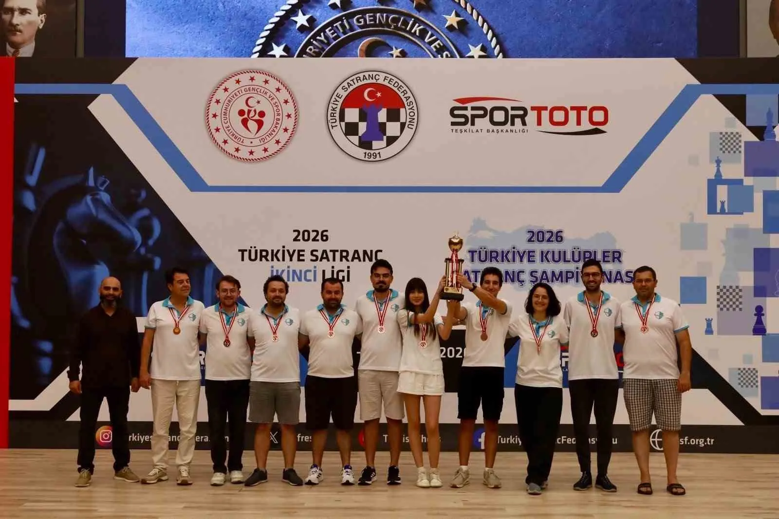 Denizli satrançta zirveyi belirledi: 901 sporcunun hamle maratonu noktalandı
