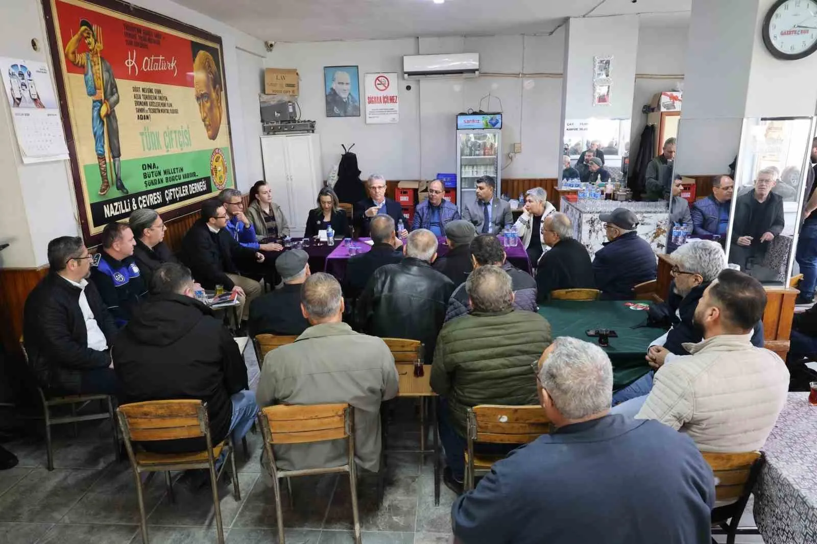Nazilli’de çözümün adresi saha: Başkan Tetik 13 bin 480 kişiyle yüz yüze görüştü