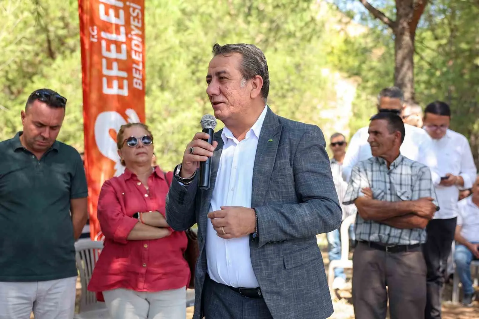 Pınardere’de vefa rüzgarı: Emektar muhtarın ismi yeni parkta ölümsüzleşti