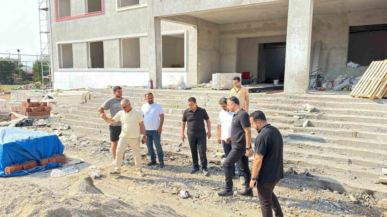Manisa’nın eğitim geleceği şantiyelerde şekilleniyor: Uğurelli'den kritik denetim