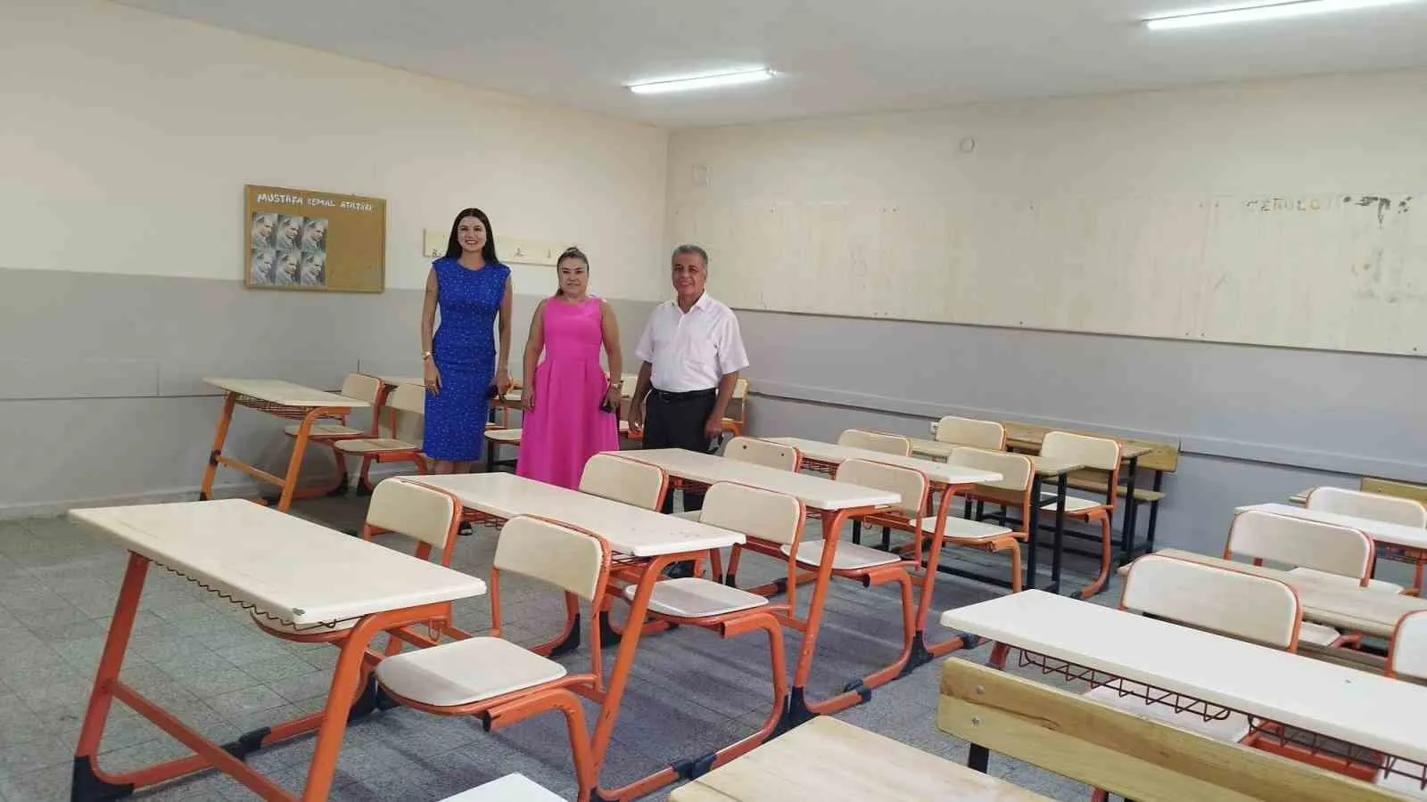 Sultanhisar’da eğitim yuvalarında geri sayım: Müdür Madran’dan saha incelemesi