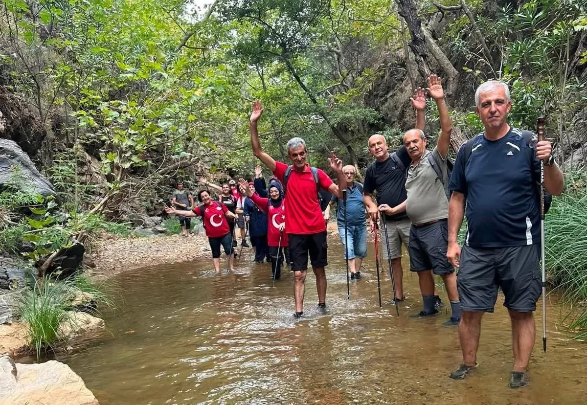 Turgutlu'nun doğa harikası kanyonunda unutulmaz bir hafta sonu mesaisi