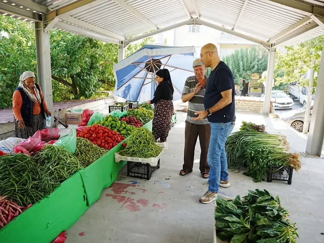Mursallı'da çifte bayram: Yeni pazar yeri kapılarını açtı