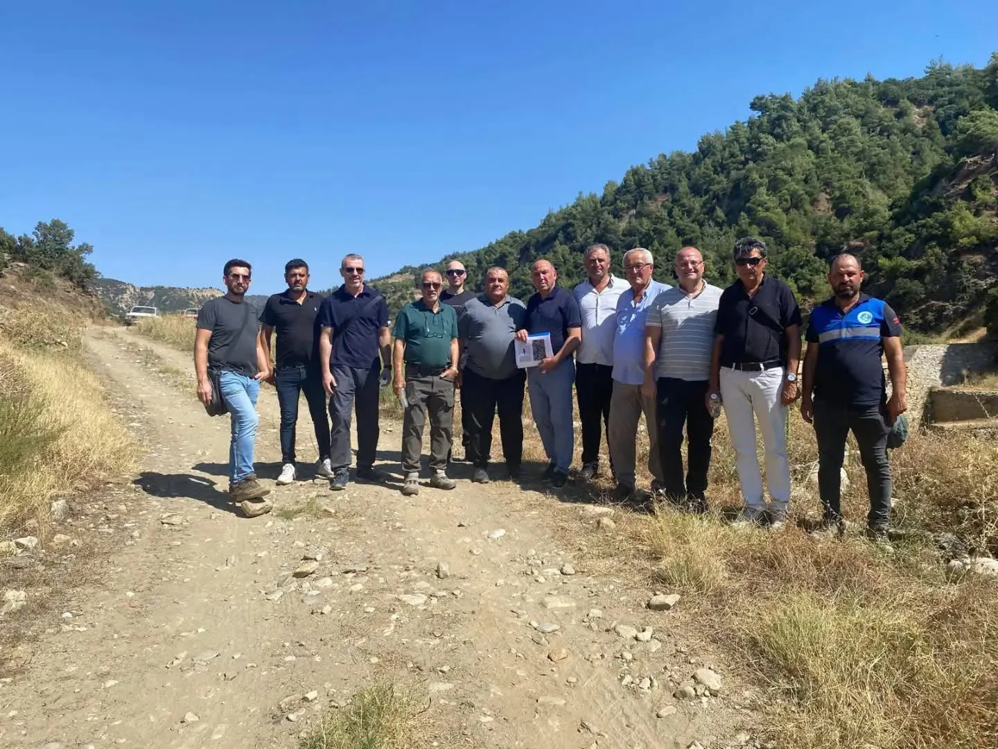 Sarıgöl’de gölet müjdesi: Ağıl Deresi için saha mesaisi başladı