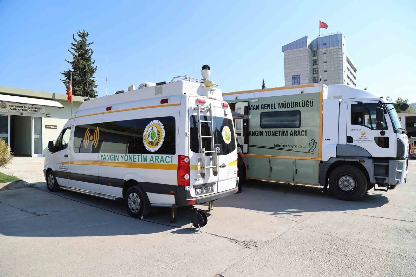 Muğla’da alevlerle savaşta yeni strateji: 5G ile kesintisiz iletişim dönemi