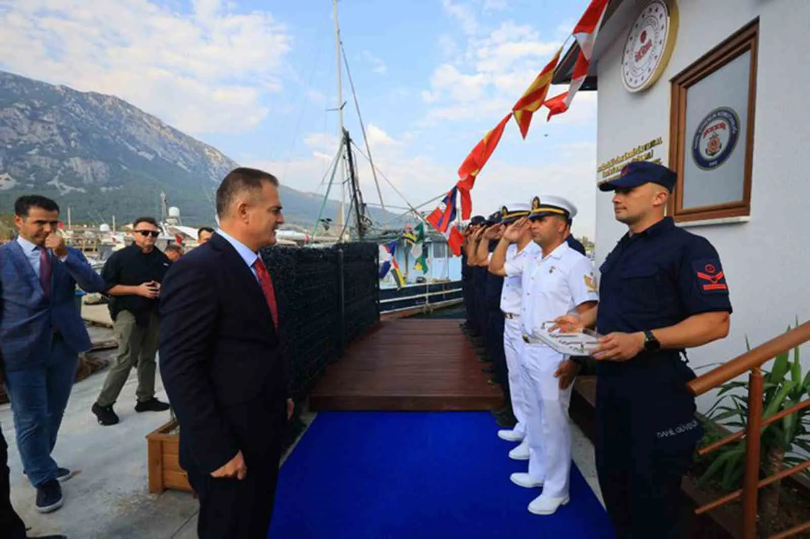 Sakin Kent Akyaka’da mavi sular artık daha güvende: Yeni üs kapılarını açtı