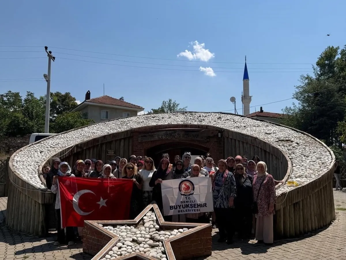 Denizli’de komşuluk rüzgarları esti: Çal ve Bekilli’nin kadınları Acıpayam’ı keşfetti