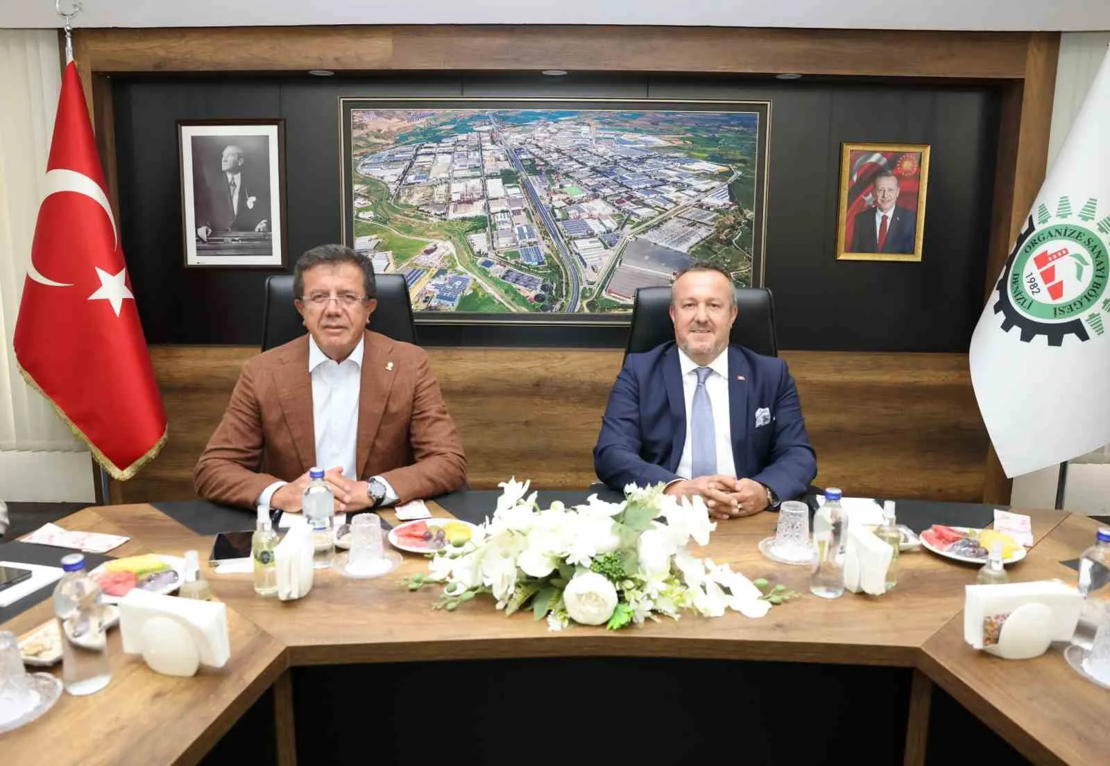 Denizli sanayisinin geleceği için kritik buluşma: Zeybekci’den OSB’ye tam destek