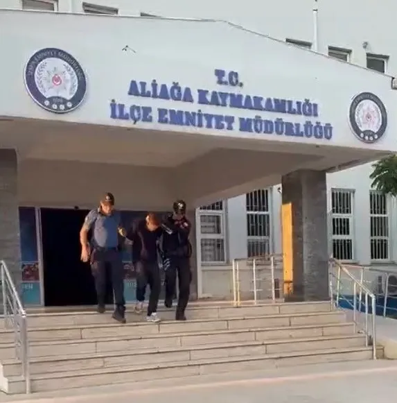 Aliağa'da adalet yerini buldu: 23 yıla yakın cezası olan firari yakalandı