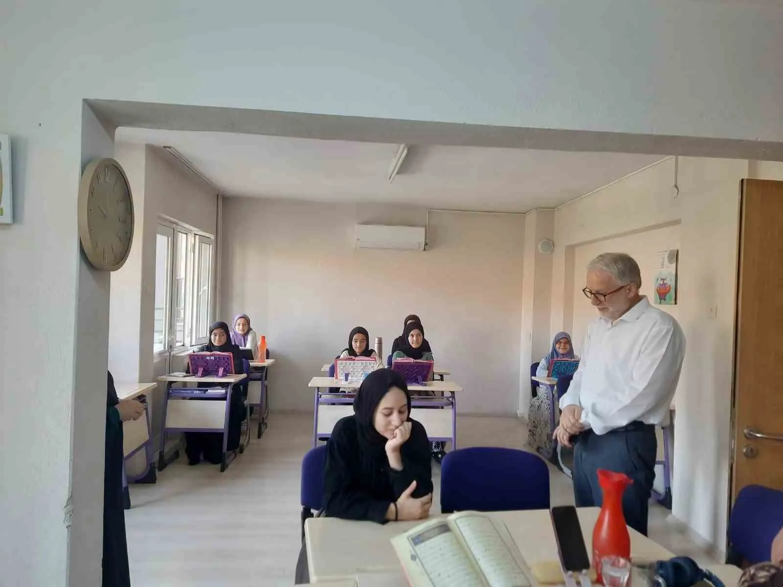 Müftü Can’dan Menteşe’deki kurslara ziyaret: Hafızlık yolunda azimle ilerliyorlar