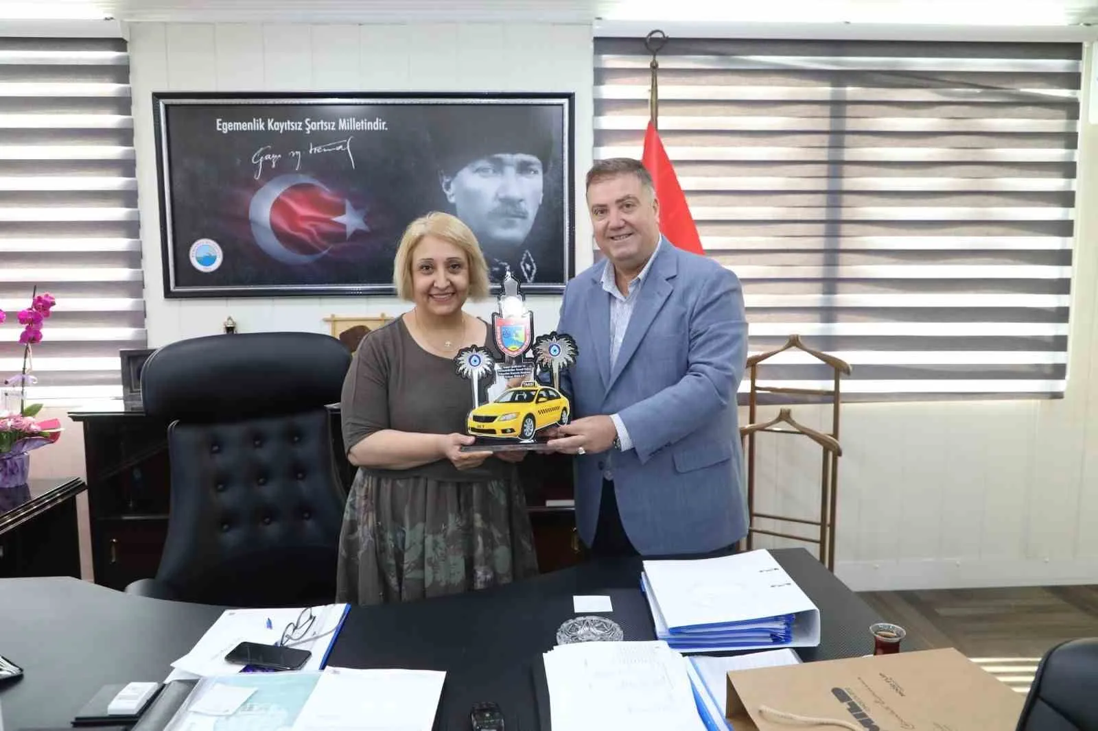 Menderes’in yeni Başkan Vekili Asuman Şen’e esnaftan tam destek: “Ortak akılla çalışacağız”