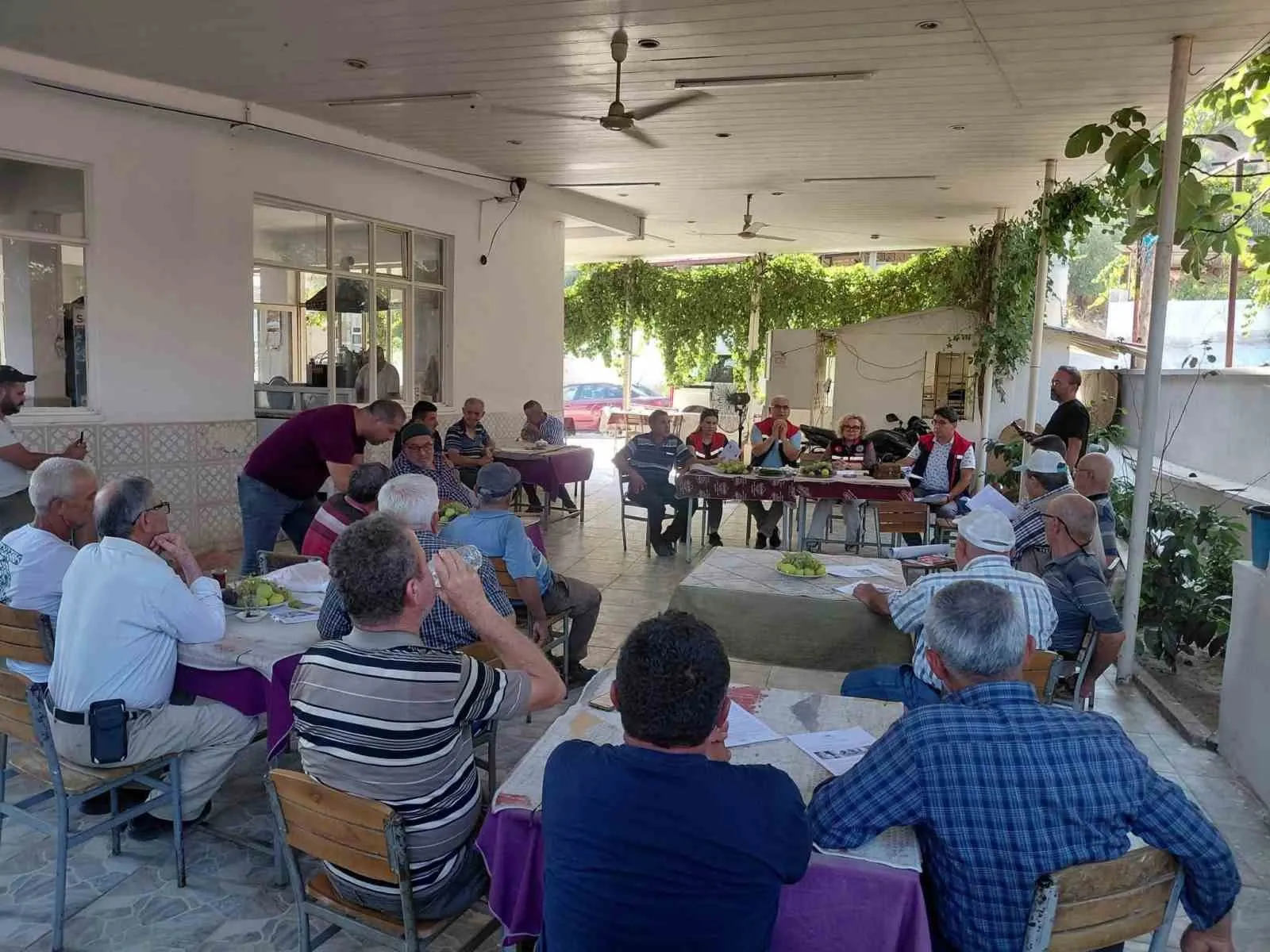 Nazilli’de incir üreticisine rehberlik: Kaliteli ürün için yol haritası çizildi