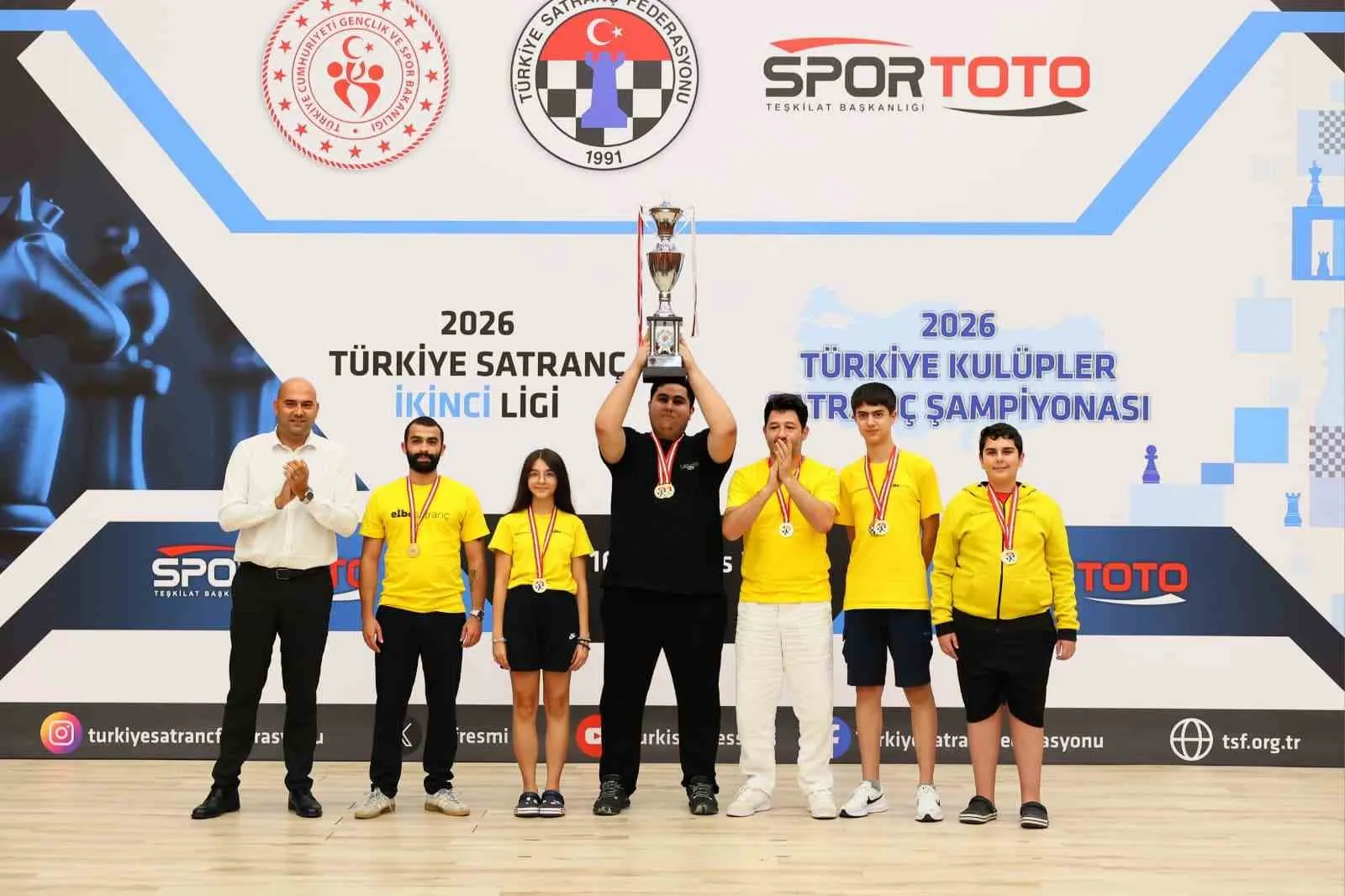 Denizli’de satranç rüzgarı dindi: Bir üst lige yükselen takımlar belli oldu