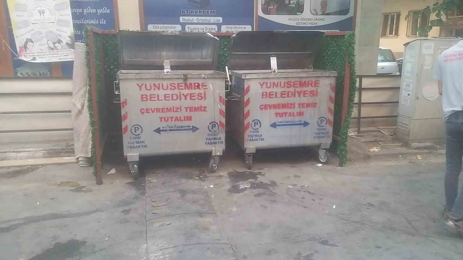 Atık Konteynerler Çöpe Değil, Yeniden Üretim Bandına Gidiyor