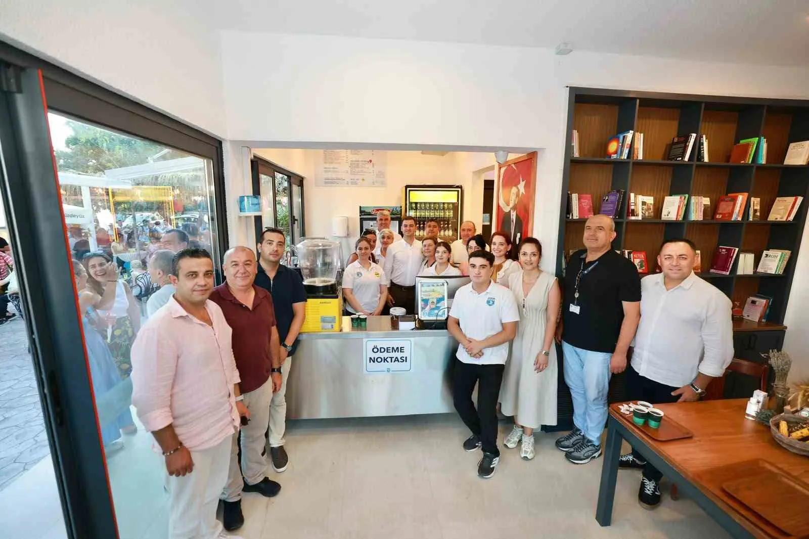 Bodrum’da emekliler için yeni dönem: Pınaraltı Kafe kapılarını açtı