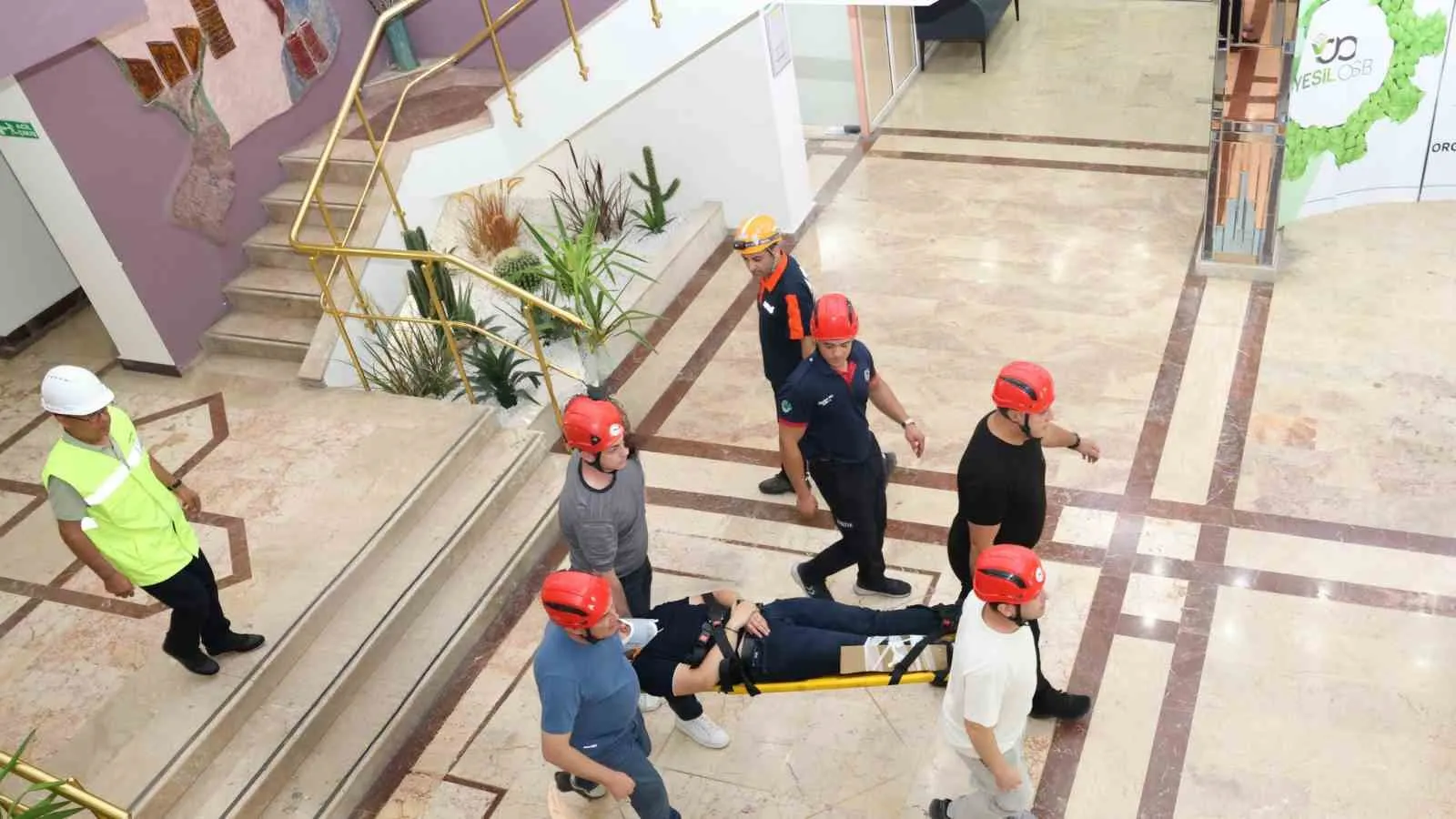 Denizli OSB'de 58 saniyelik kritik sınav: Afetlere karşı tam donanımlı hazırlık