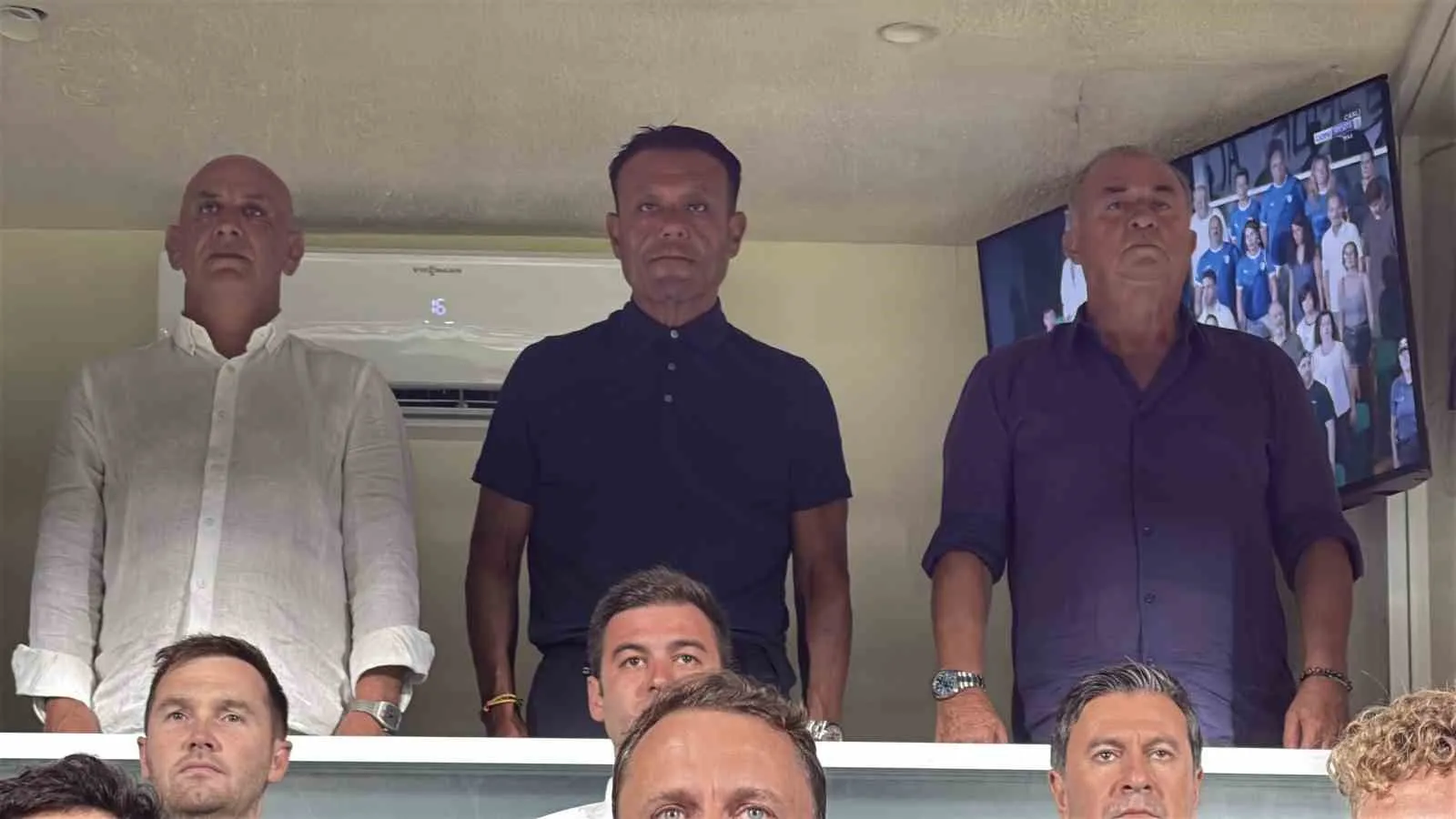 Bodrum’da futbol şöleni: Fatih Terim derbi heyecanına ortak oldu