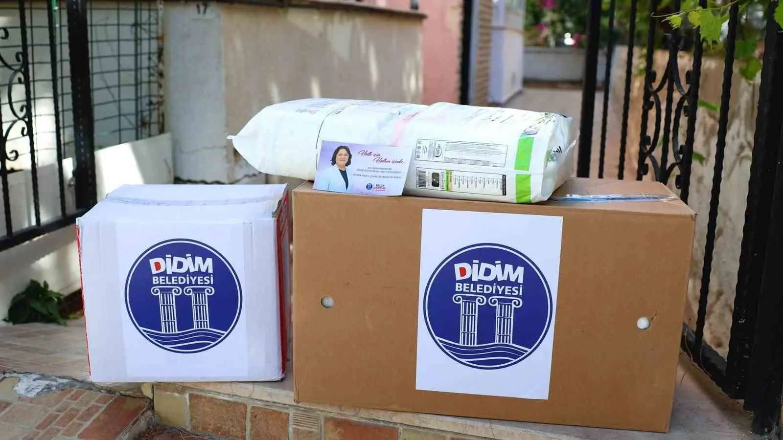 Didim'de huzurun adresi sosyal belediyecilik: Destek eli her eve uzanıyor