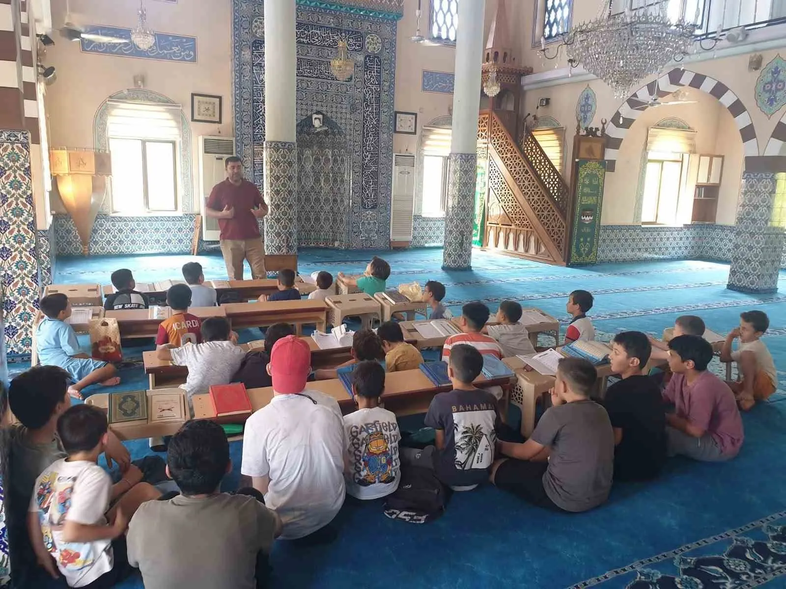 Bozdoğan’da minik öğrencilere hayat dersi: Hem ahlak hem sağlık eğitimi